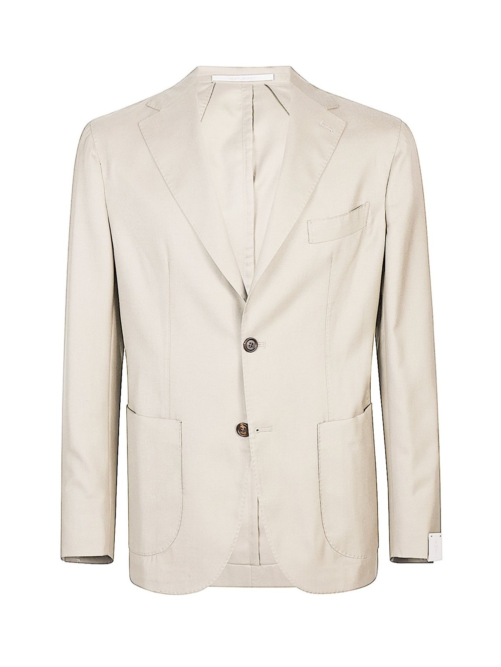 Eleventy Milano Wool Cotton Jersey Unstructured Two-Button Blazer 60 EU / 50 US